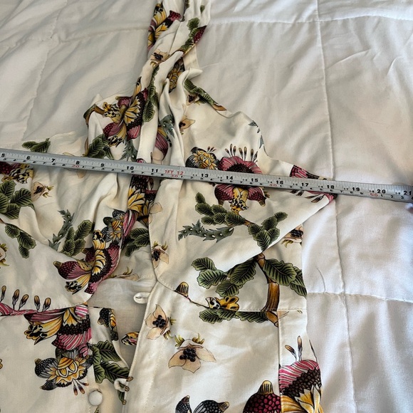 Agua bendita beck vareena floral halter maxi dress Size L, Vacation Summer - Picture 13 of 15